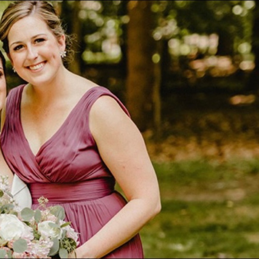 Davids Bridal Bridesmaid Dress Chianti